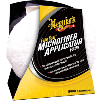 Meguiar's Even Coat Microfiber Applicator -  Enthält 2 Stk.