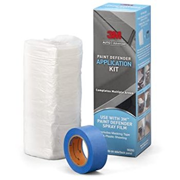 3M™ Kit d'application pour 3M™ Paint Defender, contient un ruban de masquage et un film de protection plastique
