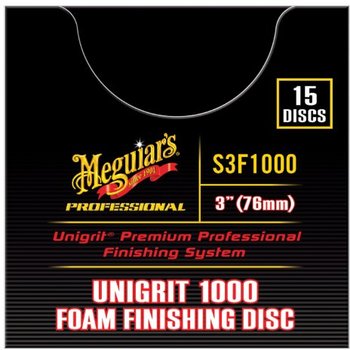 Meguiar's UNIGRIT Finishing disque à poncer P 1000 - 75mm - Paquet à 15 pcs.