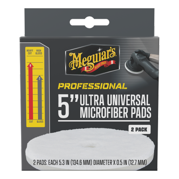 Meguiar's PRO Ultra Universal Mikrofaser Polierpad ø 125 mm, 2 Stk.