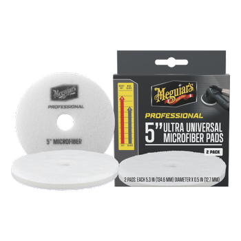 Meguiar's PRO Ultra Universal Mikrofaser Polierpad ø 125 mm, 2 Stk.
