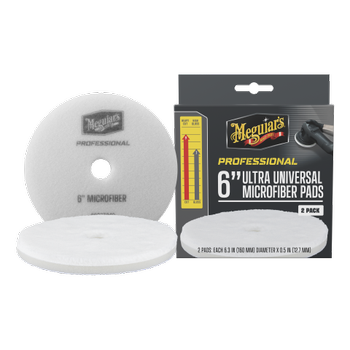 Meguiar's PRO Ultra Universal Mikrofaser Polierpad ø 150 mm, 2 Stk.