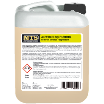MTS Allzweckreiniger / Entfetter D-11, Konzentrat à 5 Liter