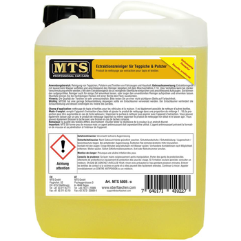 MTS Extraktionsreiniger für Teppiche & Polster à 5 Liter