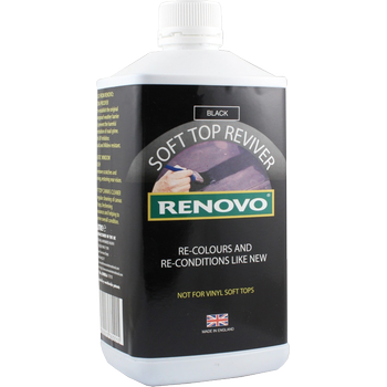 Cabrio Stoffverdeck-Auffrischer schwarz, 500 ml, Renovo